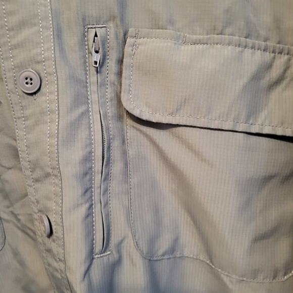 Duluth Trading Co  Men's short sleeve  blue   size 2XL Tall - Picture 4 of 8